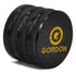 Gordon 4 Lay Aluminum Alloy Herb Grinder, Black 63 mm Smoker Grinder, Easy Clean Herb Grinders